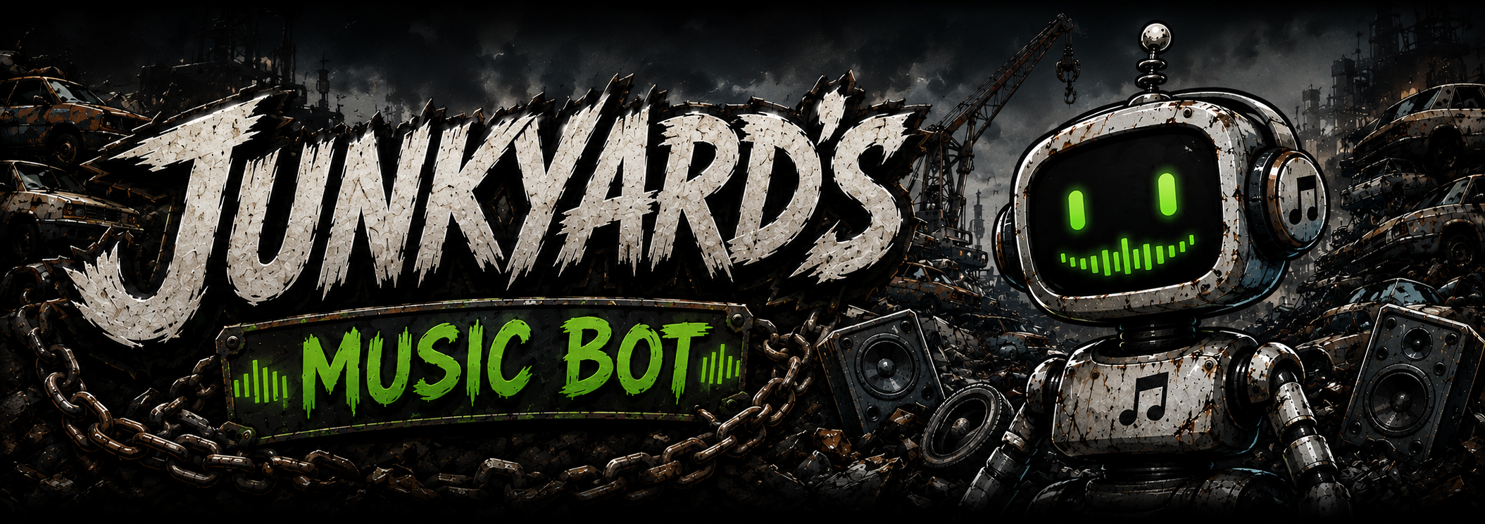 Junkyard's Music Bot banner